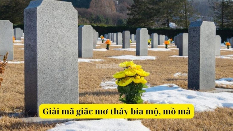 mơ thấy mộ